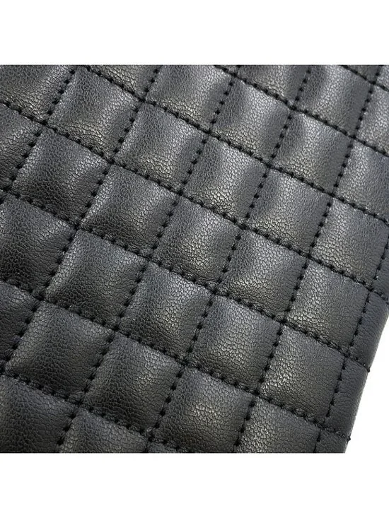 Celine Clutch CC Charm Leather Black - Picture 6 of 10